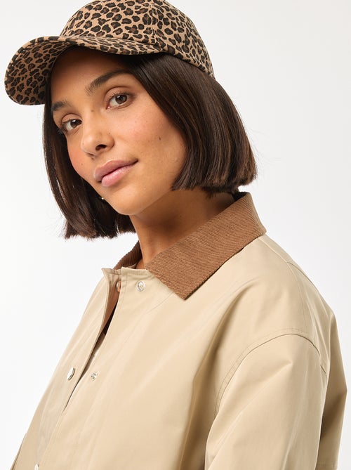 blouson-avec-col-en-matiere-cotelee-beige