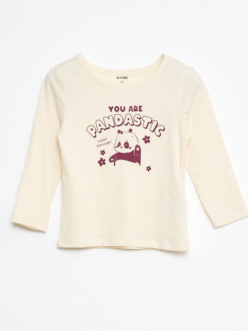 ensemble-pyjama-t-shirt-legging-imprime---2-pieces-beige-dnb99_5_hd3 Ensemble pyjama t-shirt legging imprime 2 pieces beige