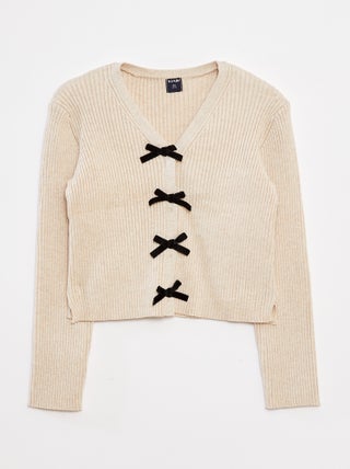 gilet-cotele-avec-noeuds-en-velours-beige