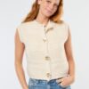 gilet-sans-manches-maille-torsadee-blanc