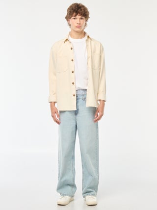 jean-large-type-baggy-avec-faux-calecon-integre-a-la-taille-bleu