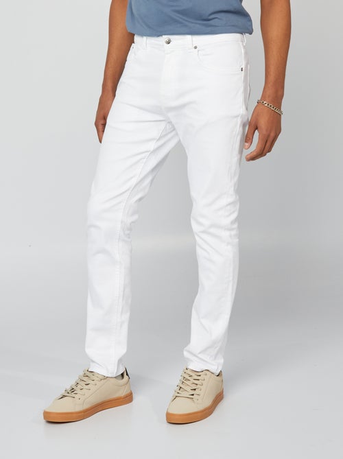 jean-slim-a-5-poches-l34-blanc