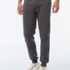 Jogging en molleton gratté avec poches zippées – Gris anthracite