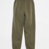lot-2-pantalons-joggings-en-molleton-kaki