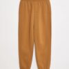 lot-2-pantalons-joggings-en-molleton-marron