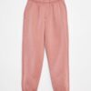 lot-2-pantalons-joggings-en-molleton-rose