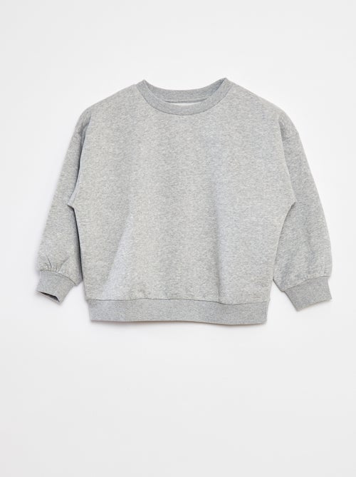 lot-de-2-sweats-unis-en-molleton-gris