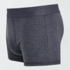 lot de 3 boxers unis gris fonce