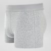 lot de 3 boxers unis gris fonce