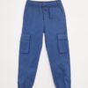 pantalon-stretch-multipoches-bleu