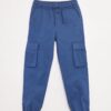 pantalon-stretch-multipoches-bleu