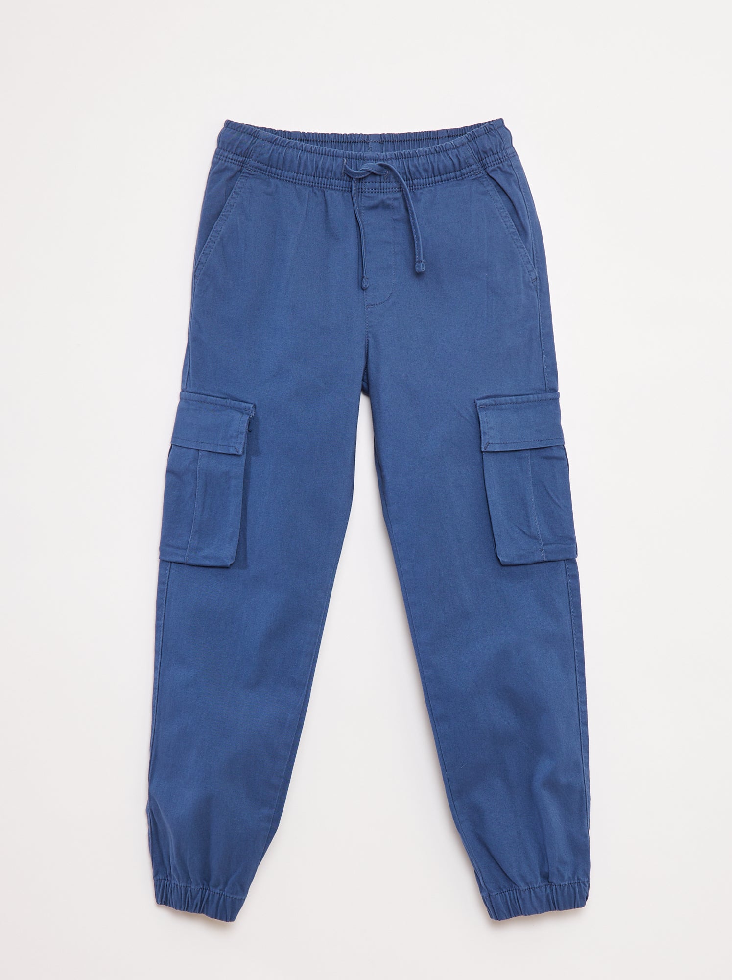pantalon-stretch-multipoches-bleu