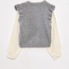 pull-avec-blouse-2-en-1-gris