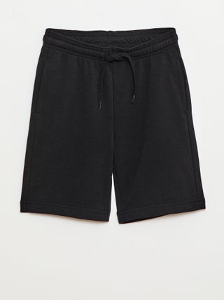 short-en-molleton-leger-noir
