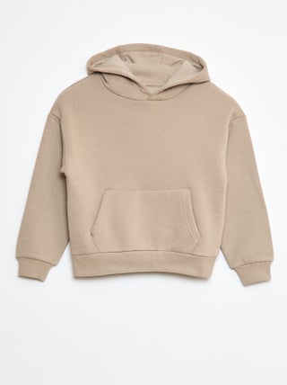 sweat-a-capuche-coupe-loose-beige