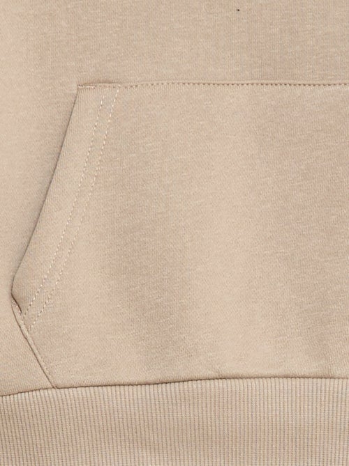 sweat-a-capuche-coupe-loose-beige