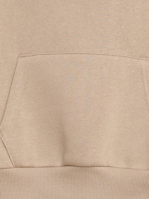 sweat-a-capuche-coupe-loose-beige