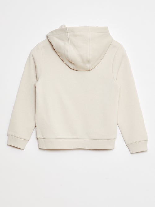 sweat-a-capuche-en-molleton-beige