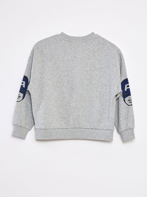 sweat-chine-captain-america-beige